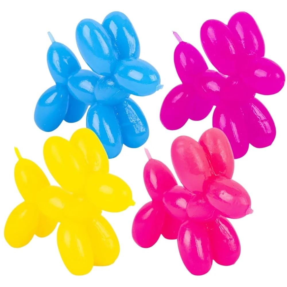 Rhode Island Novelty 2.5-inch balloon dog color pack for creativity.