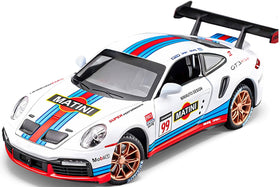 RhsMeuttle 911 GT3 RS diecast model — front view with durable metal body and precise detailing.