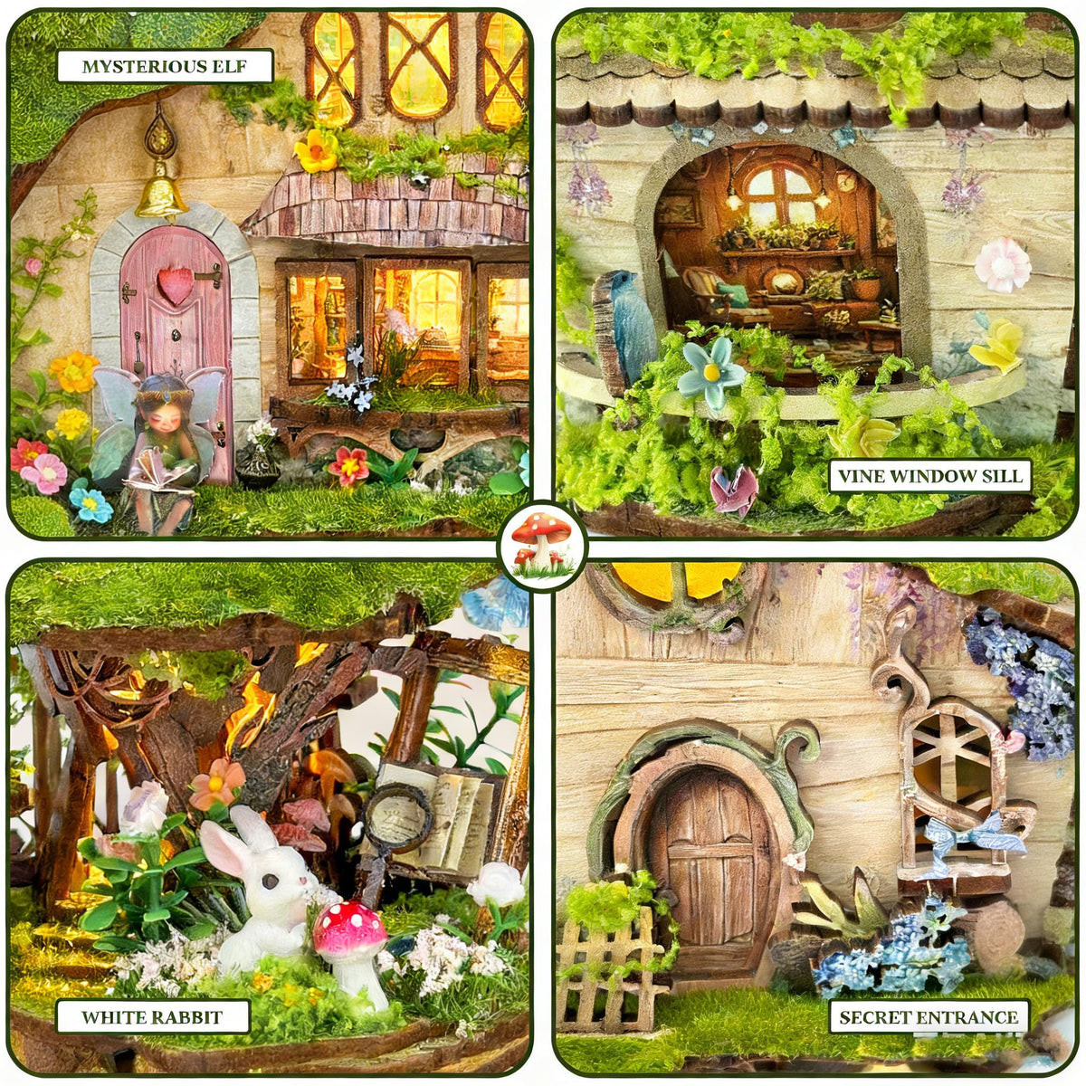 RHZN Book Nook Kit gift-ready packaging makes a thoughtful miniature enthusiast gift
