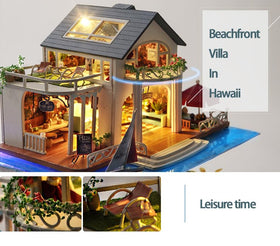 RHZN dollhouse kit LED lighting brightens display areas