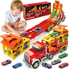 RIANEAN carrier-truck dual-launcher showcases bright lights for thrilling races.