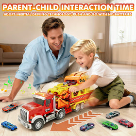 RIANEAN six-metal-cars-included durable, fast-moving team for competitive play.