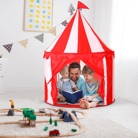 Ribbonlic Circus Tent encourages imaginative play and shared fun among friends.