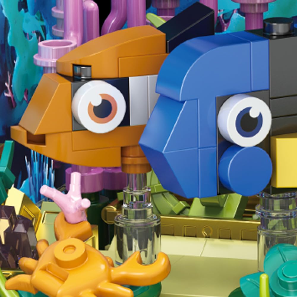 RiceBlock clownfish among coral adds lively, kid-friendly storytelling.