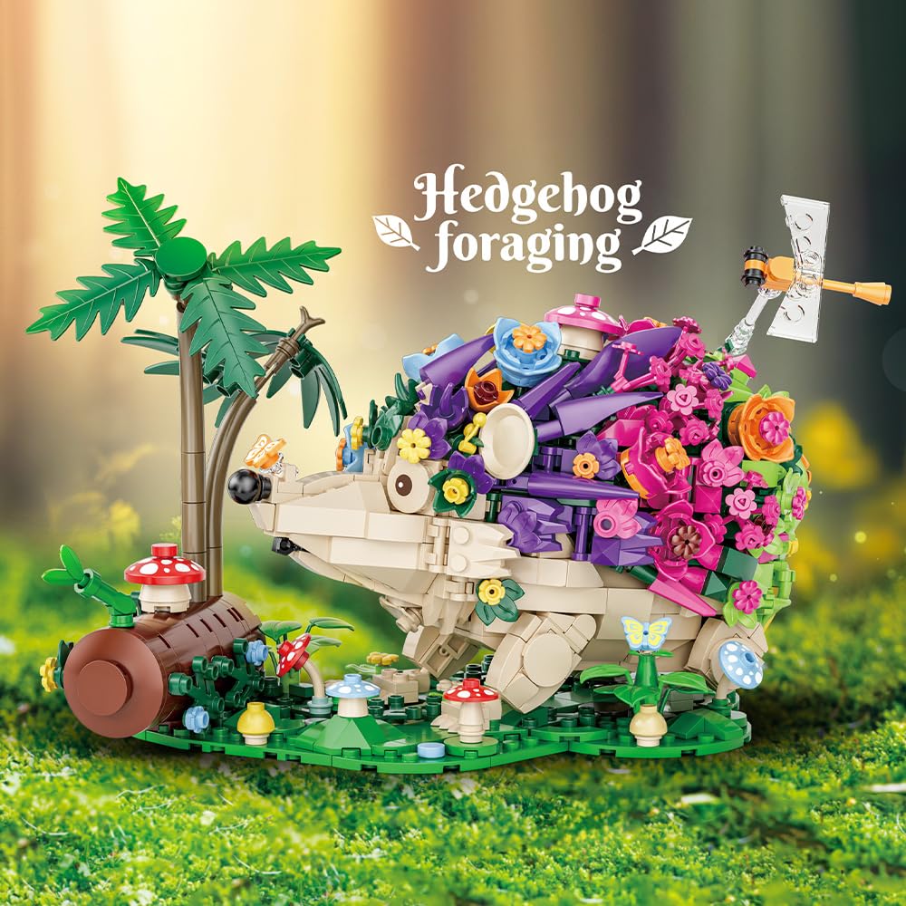 RiceBlock Flowers animal-building toys for creative building sessions and kid-friendly learning.