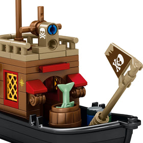 RiceBlock granary helps kids simulate pirate logistics and planning