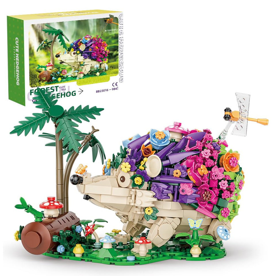 RiceBlock Hedgehog building sets for imaginative play and display-ready collectibles.