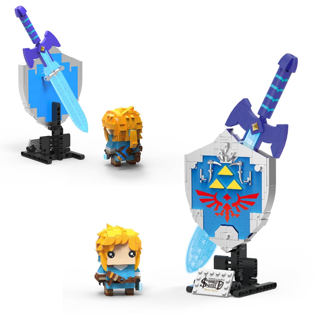 RiceBlock Legend Glowing Shield adds authentic detail for display and play.