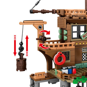 RiceBlock pirate bar and restaurant scene sparks social play and narrative