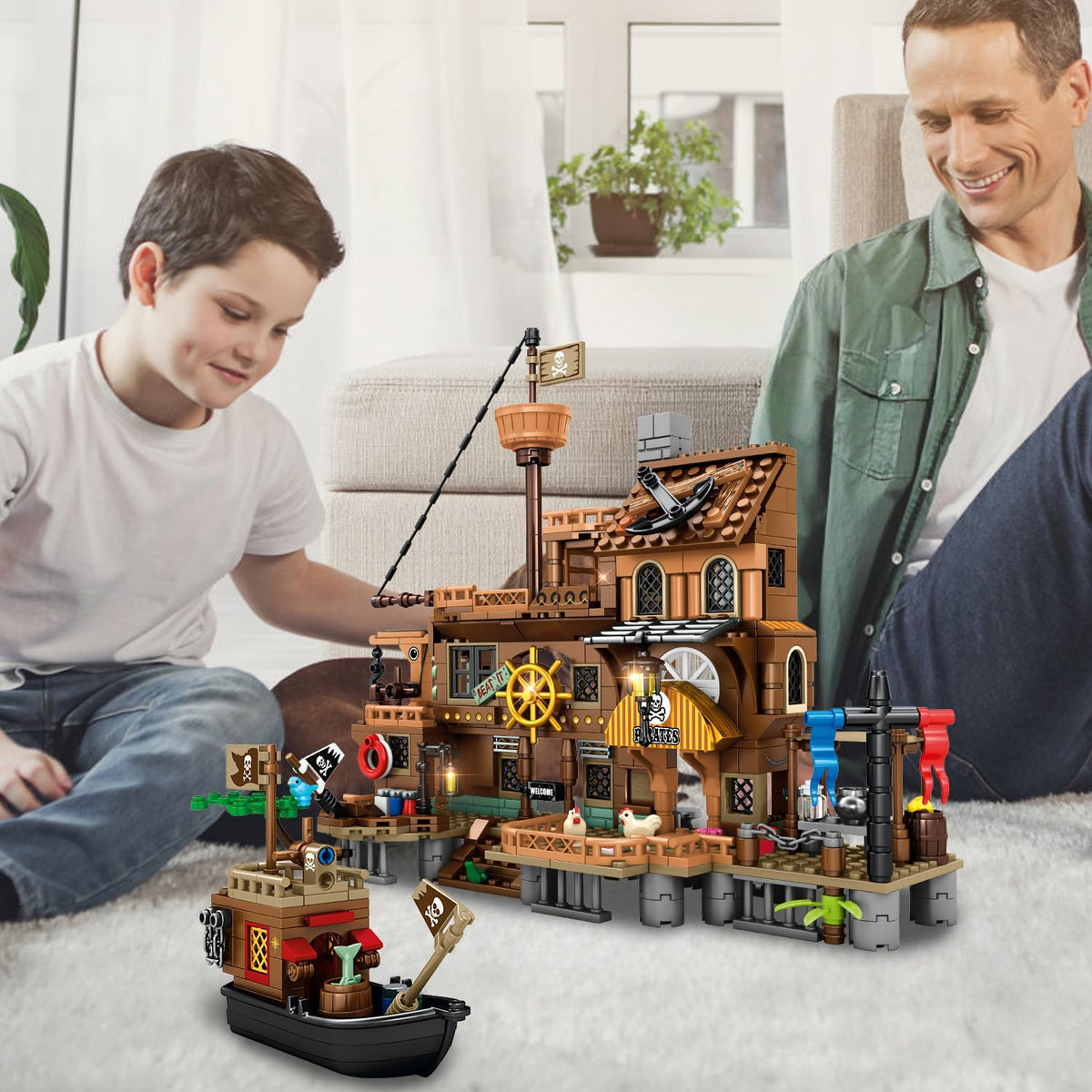 RiceBlock transport ship feature encourages role-play and engineering skills