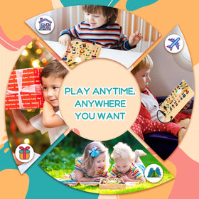 RichBoy Busy Board offers a compact, toddler-friendly size