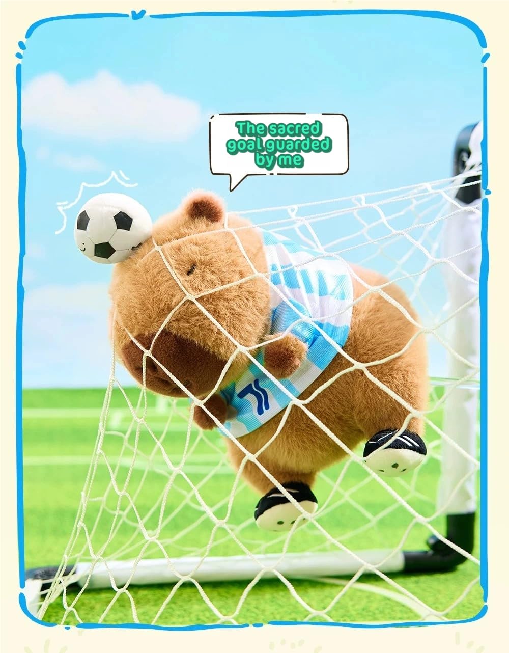 RichRabbit capybara plush soft texture looks gentle and comforting.