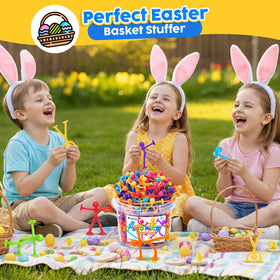 Richtim Easter basket fillers with soft silicone sensory fidgets.
