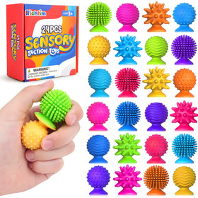 Richtim textured suction-cup sensory toy for classroom calm and focus.