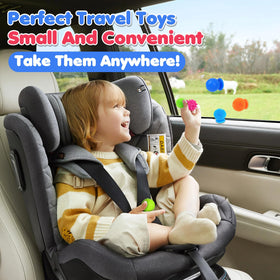 Richtim soft-texture, durable rubber toy with rounded edges for safe play.