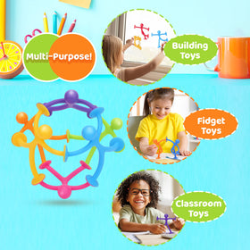 Richtim silicone sensory toy closeup showing soft, BPA-free texture.