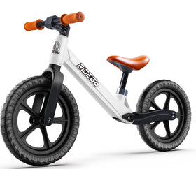 Ridego 12 Inch Balance Bike overview showing beginner-friendly design for toddlers