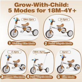 Ridego adjustable seat slides to fit your child's height and comfort