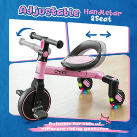 Ridego motion-activated light-up wheels illuminate spins at dusk.