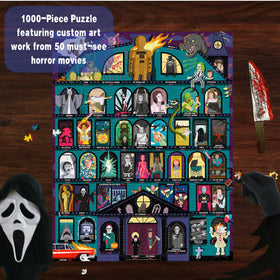 Ridley’s completed puzzle measures 27.6 by 21.7 inches, ready for display