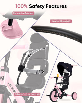 RIDYEE 180-degree rotating seat for face-to-face riding interaction