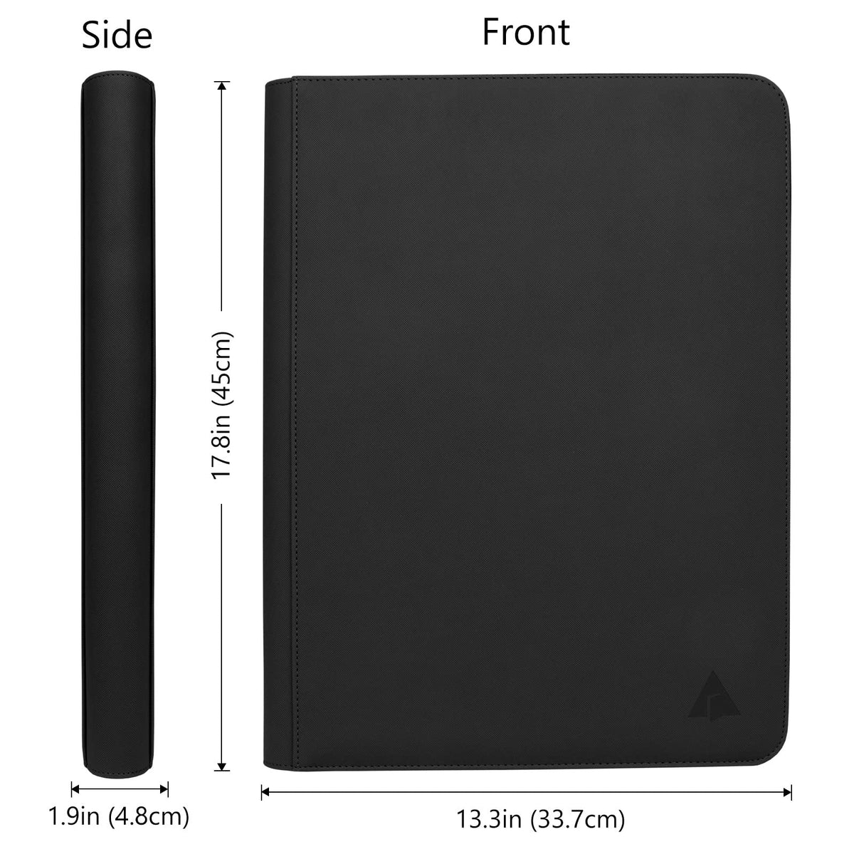 Rieton 16-pocket binder 3.7 x 2.7 inch pockets fit standard cards securely