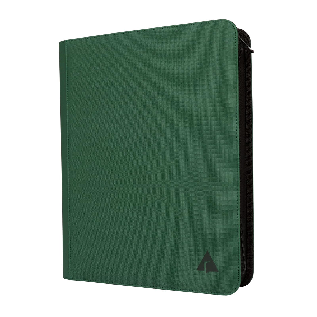 Rieton top-loader binder green full view showing 432-card capacity for organized collections.