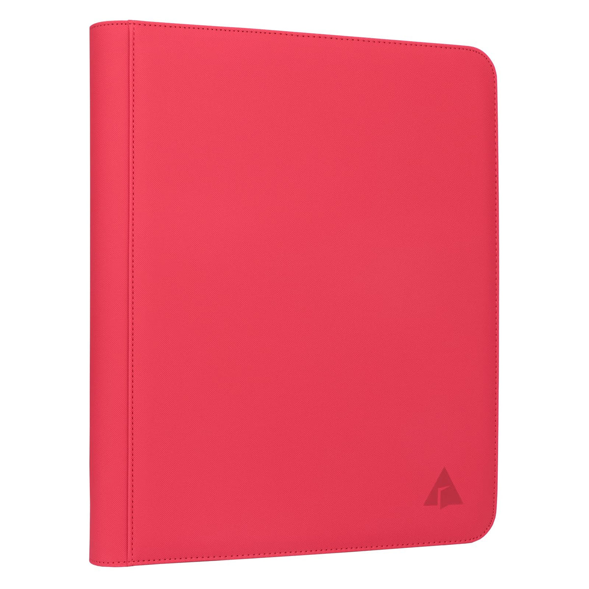 Rieton red binder padded pages shield cards from dings