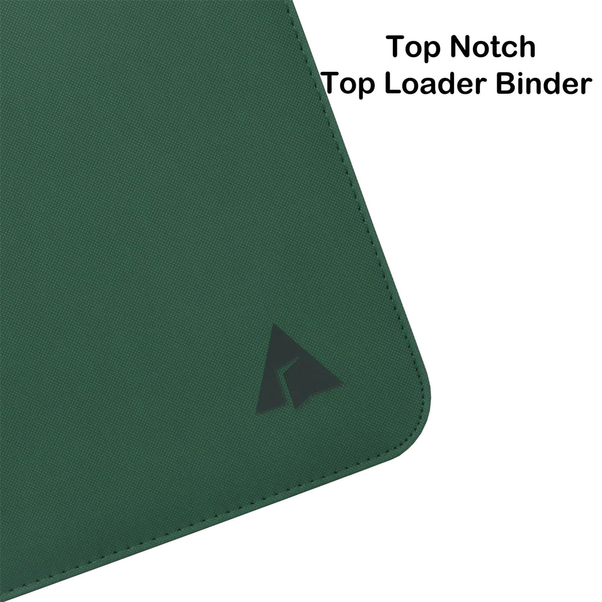 Rieton binder with zipper closure protects cards when stored or transported.