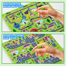 Rifamee Montessori-inspired fine motor training via hands-on maze activities.