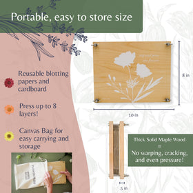 Rightly Wyld canvas storage bag keeps the kit organized and portable.