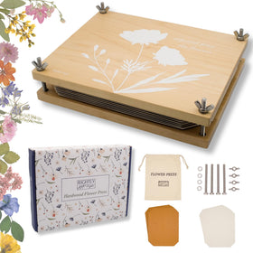 Rightly Wyld flower press frame demonstrates durable design for even pressure on blooms.