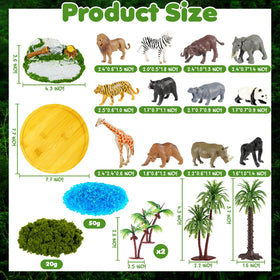 Rileryan elephant figurine adds realism to jungle habitats