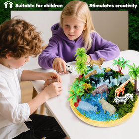 Rileryan zebra figurine brings contrast to savanna scenes
