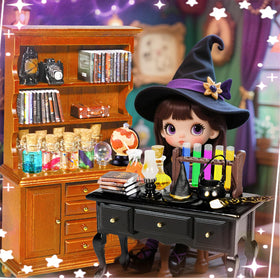 Rileryan Witchy House Kit wand and hat as magical accents.