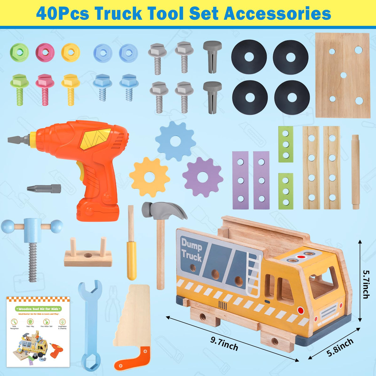 Rincalivestra screwdriver promotes fine motor skills and precision