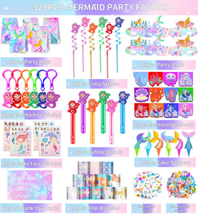 Rinfoeti mermaid crazy straws add color to drinks and games