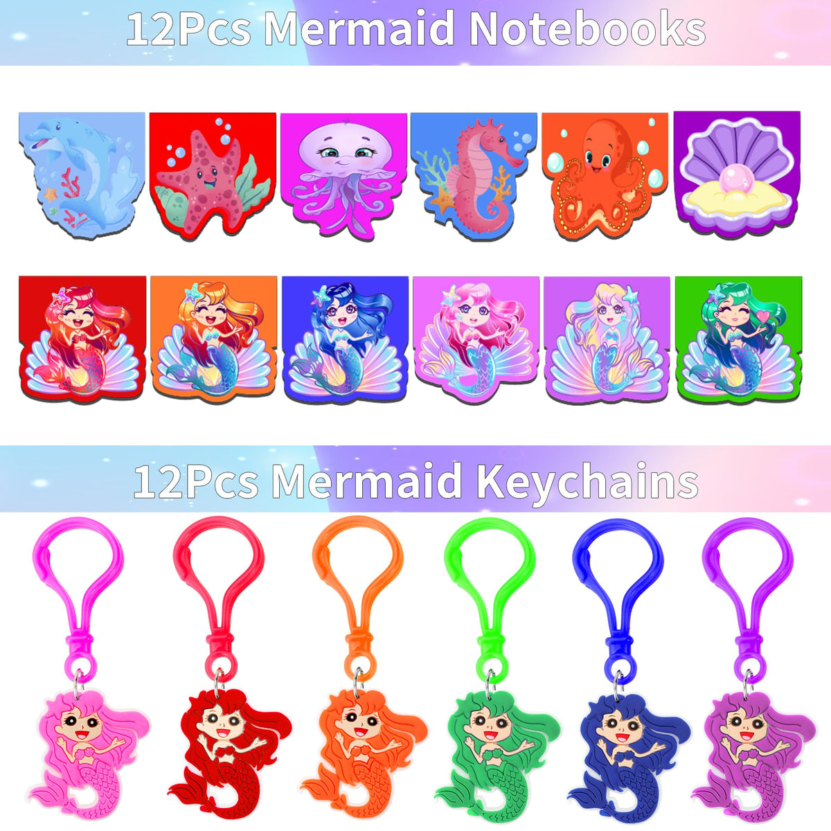 Rinfoeti mermaid keychains as keepsakes and photo props