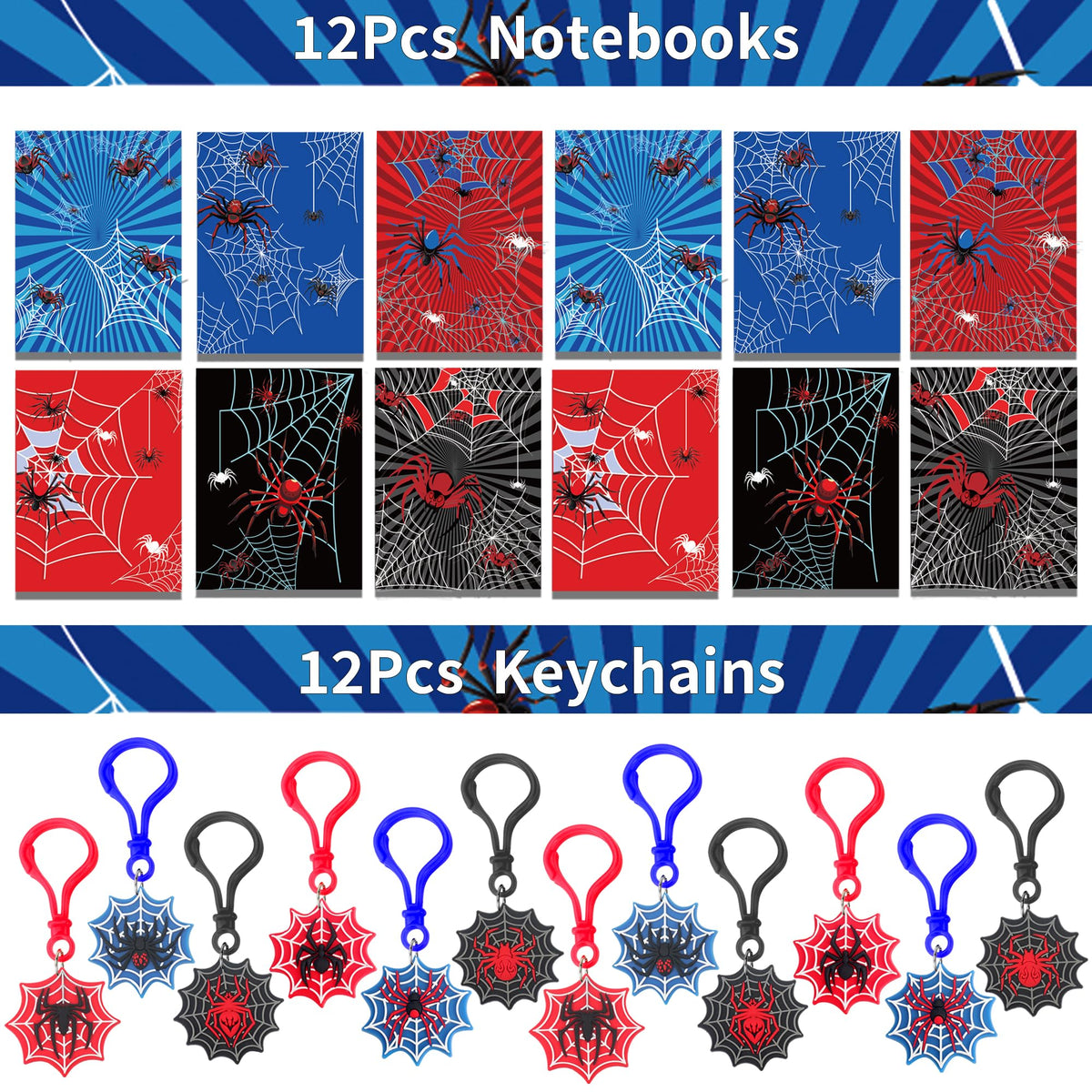 Rinfoeti 12 mini notebooks provide compact activities for guests