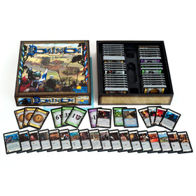 Rio Grande Games Dominion 2nd Edition treasure deck demonstrates strategic gain and resource management opportunities.