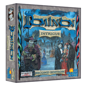 Rio Grande Games Dominion Intrigue 2nd Edition cards reveal new mechanics for deeper strategy.