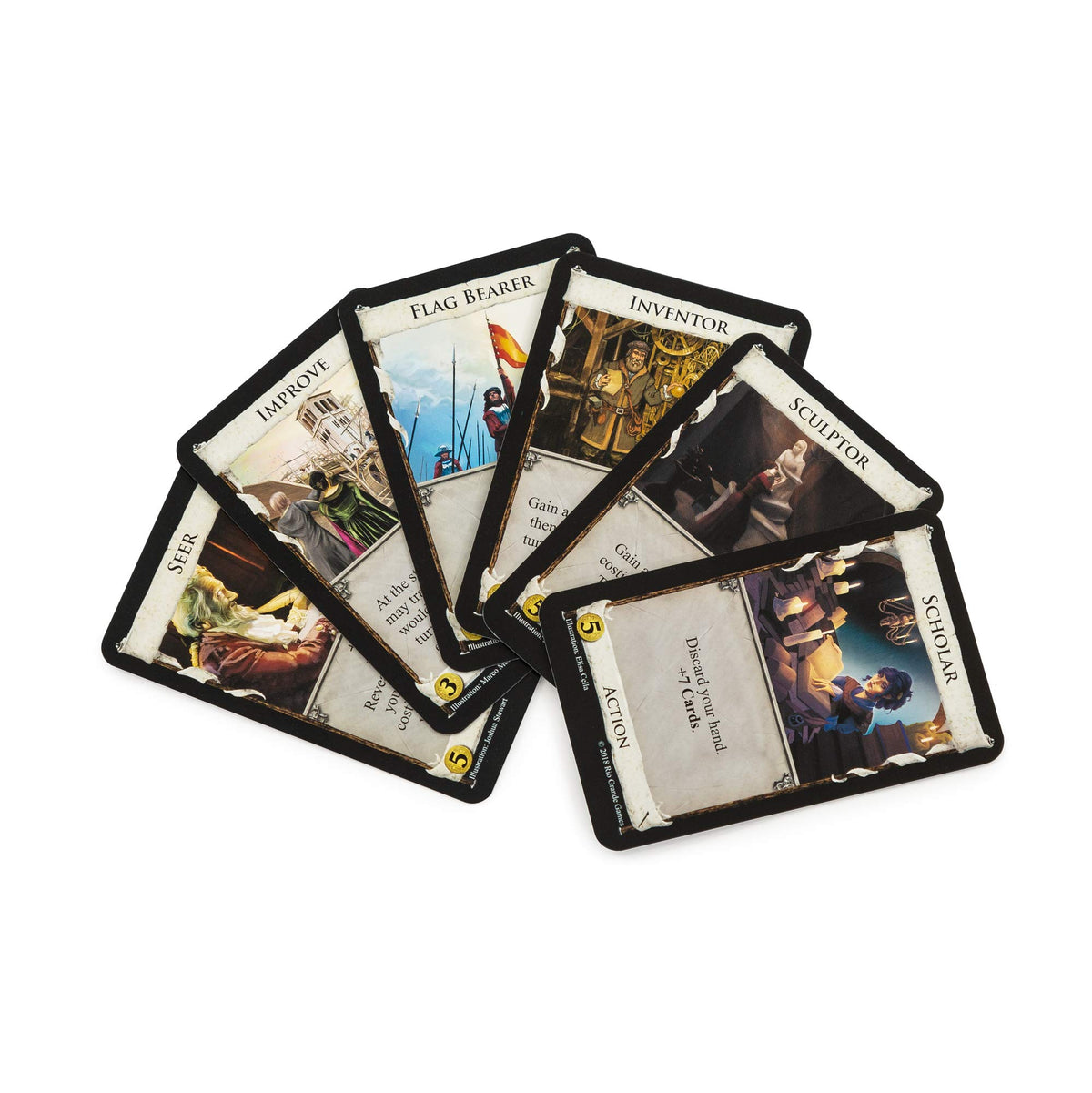 Artifacts from Dominion: Renaissance creating competitive moments among players