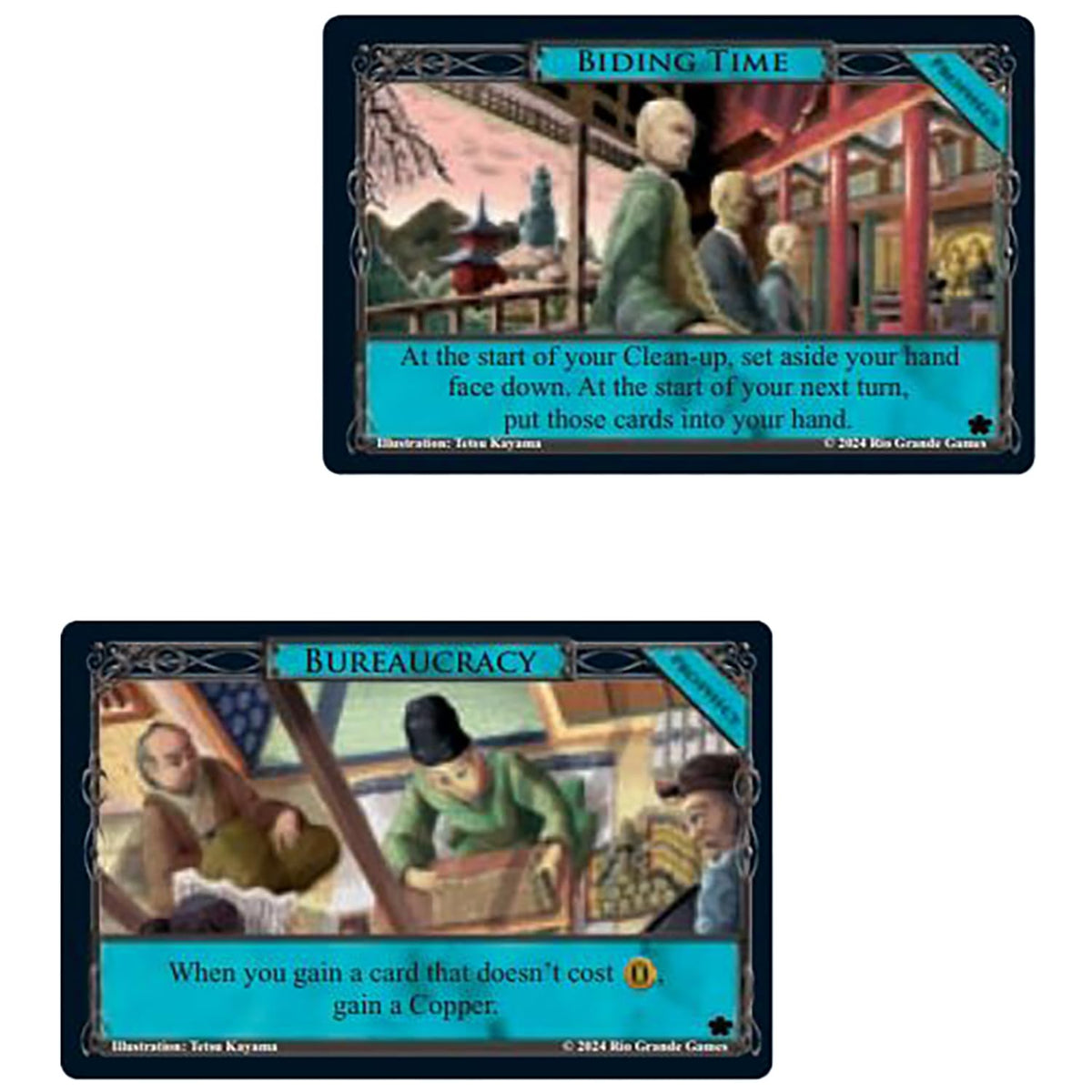 Rio Grande Games Dominion Rising Sun prophecies reshape choices and pacing.