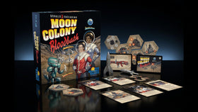 Moon Colony Bloodbath cards-in-play reveal engine-building twists for strategic decision making.