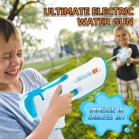 RISFUNIA sleek blue accents on the water gun for a modern look