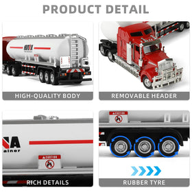 Risopen diecast truck model with metal body for realism