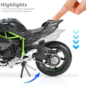 Risopen Ninja H2R black finish enhances modern display appeal