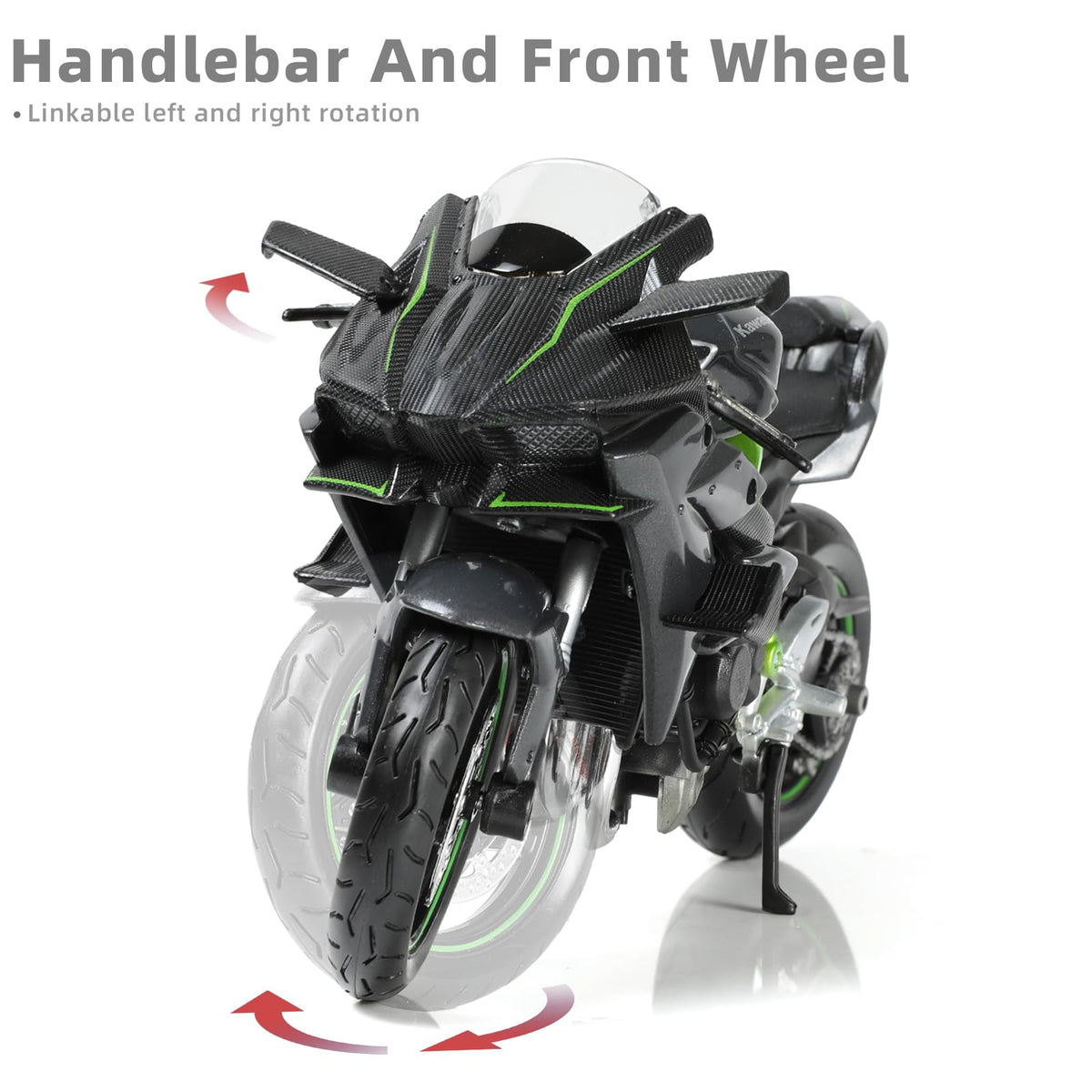 Risopen Ninja H2R front wheels enable realistic posing