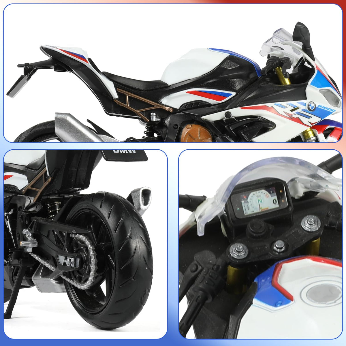Risopen S1000RR secure packaging protects the collectible during shipping