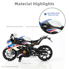 Risopen S1000RR white livery showcases premium logo details